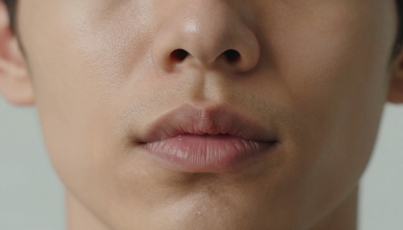 Extreme close-up of facial anatomy for lipsync precision
