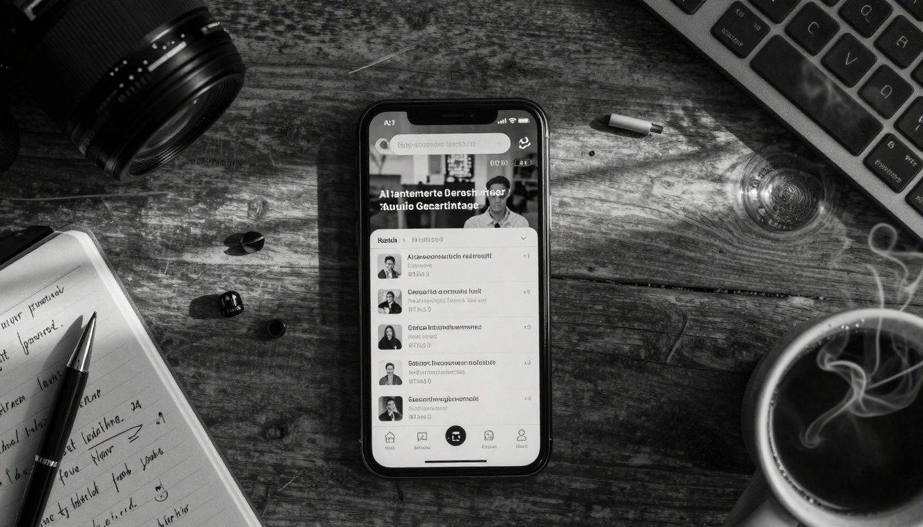AI Content Creation Interface