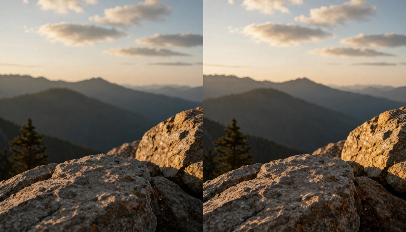 Landscape Before After Comparison
