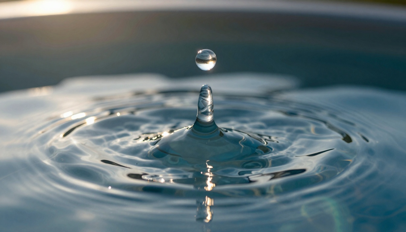 Water droplet ASMR visualization Water droplet ASMR visualization