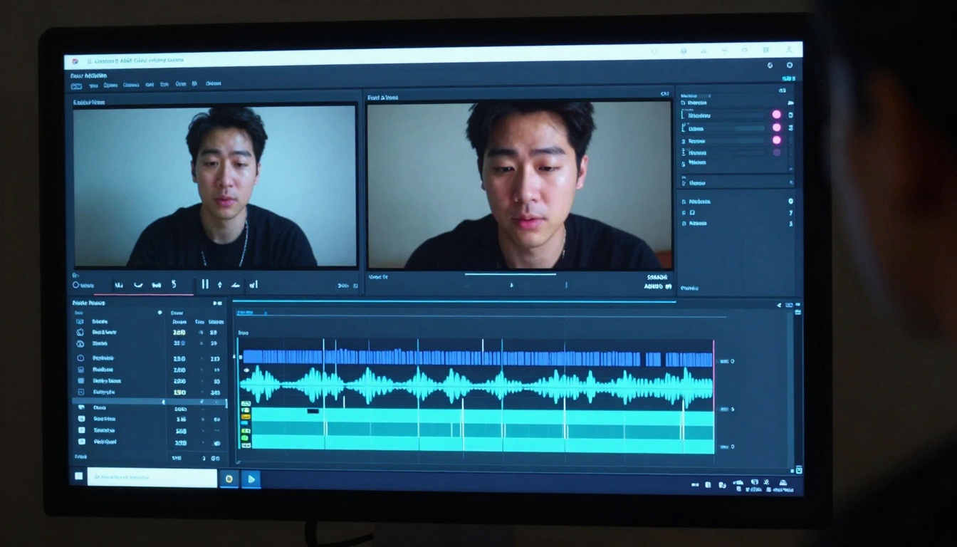 ASMR video editing workflow