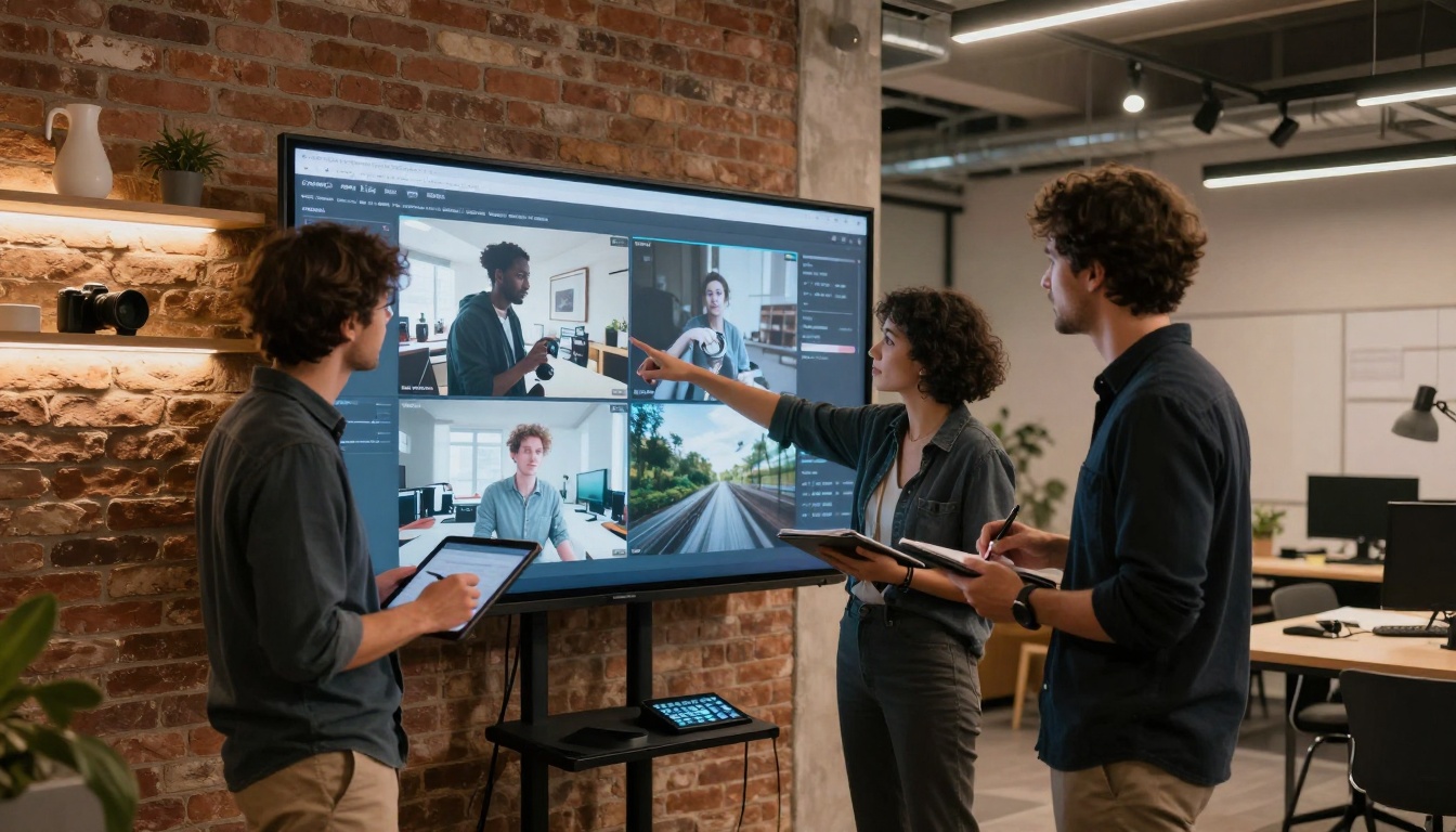 Collaborative AI Video Projects