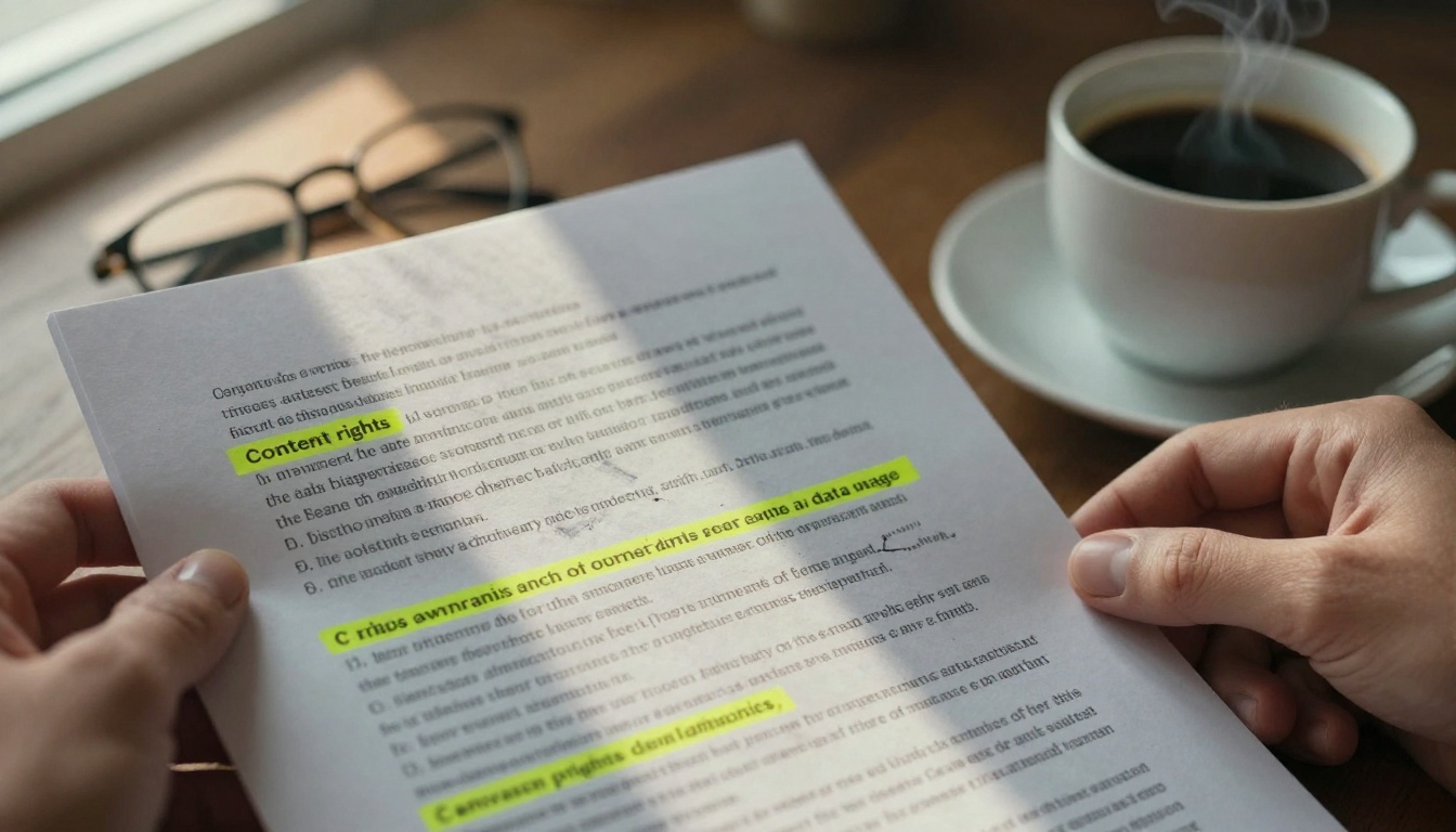 Legal Document Review for Data Ownership Rights
