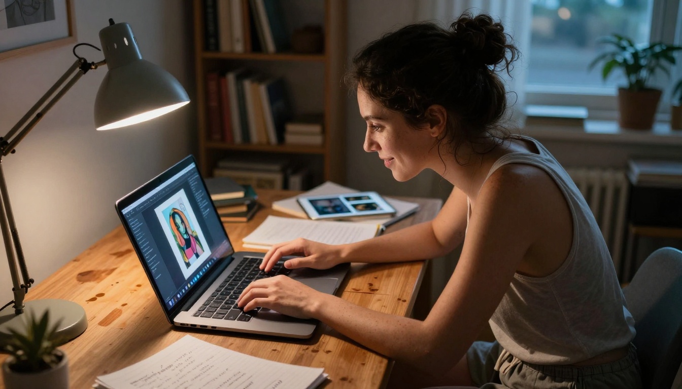 AI Art Creation Process