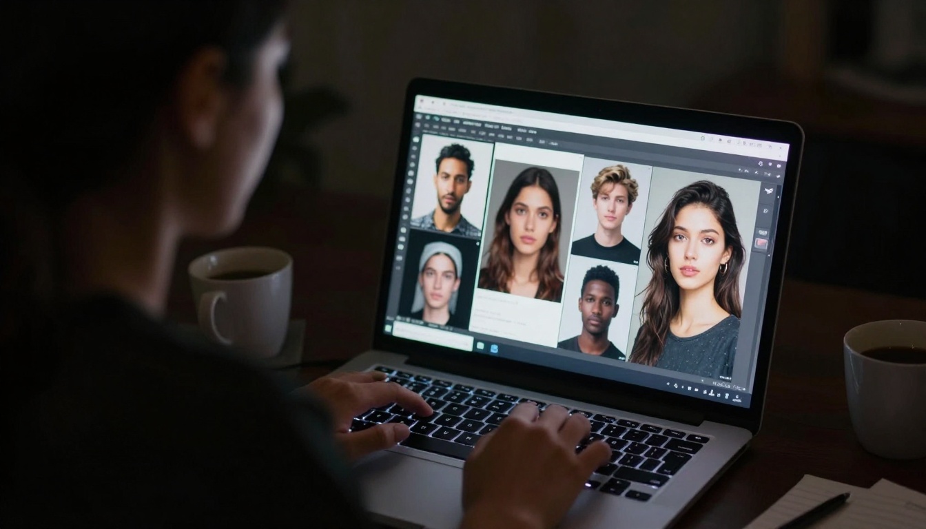 Creator workflow with AI-generated images