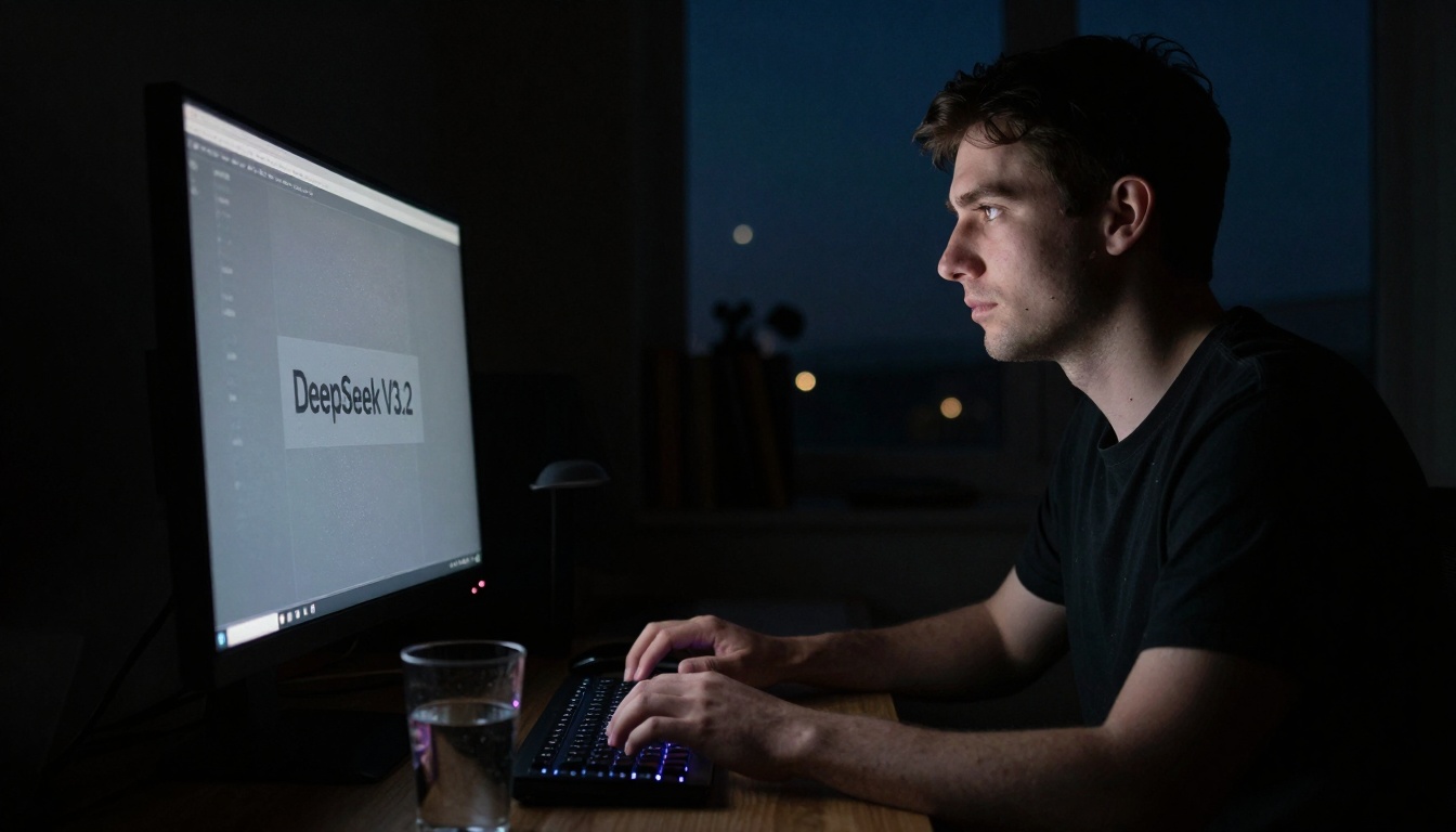 DeepSeek V3.2 nighttime coding