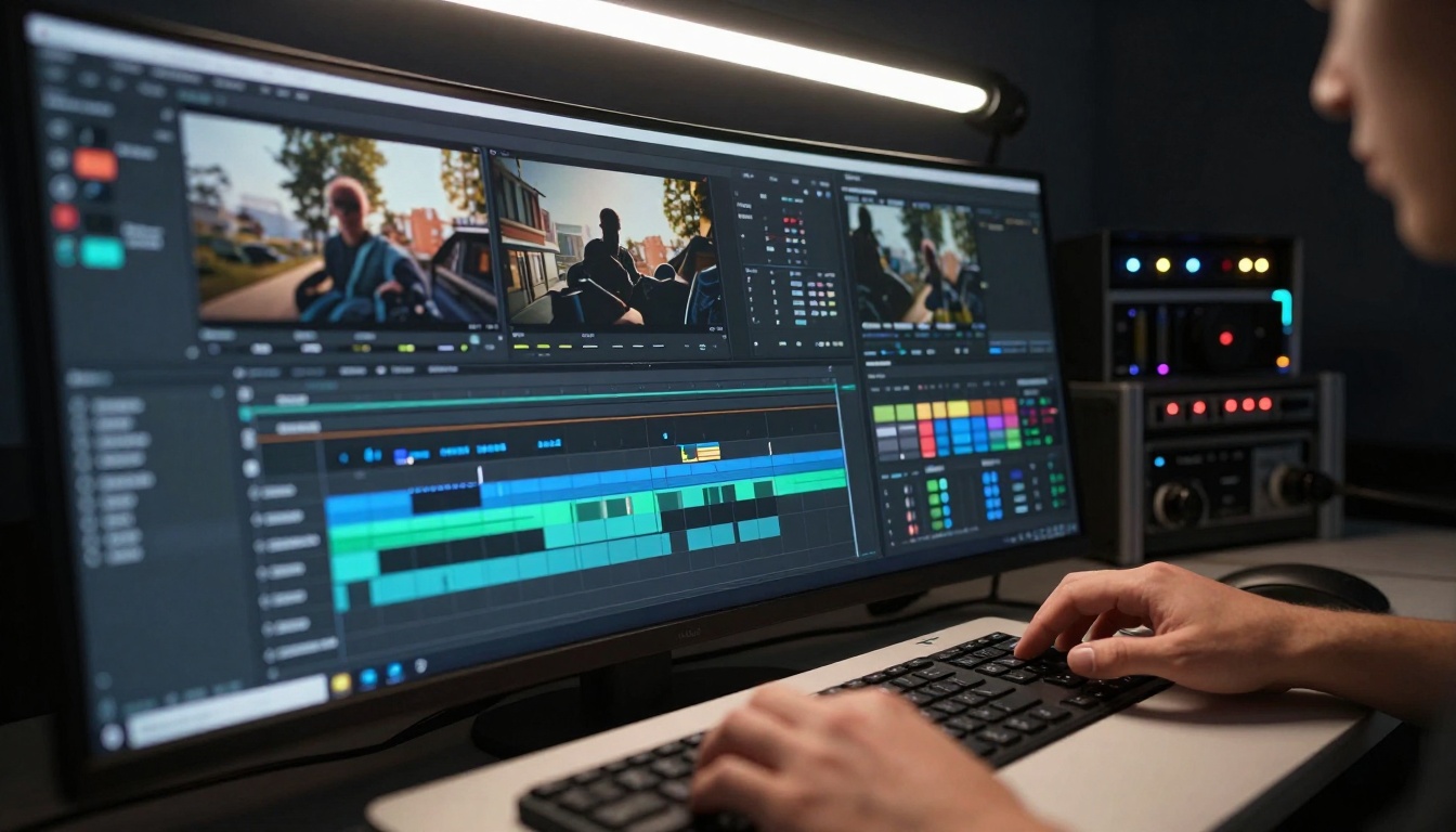 Video editing workspace