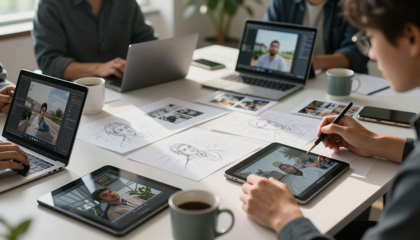 Storyboard to digital transition
