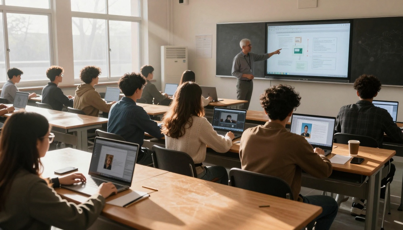 AI education classroom