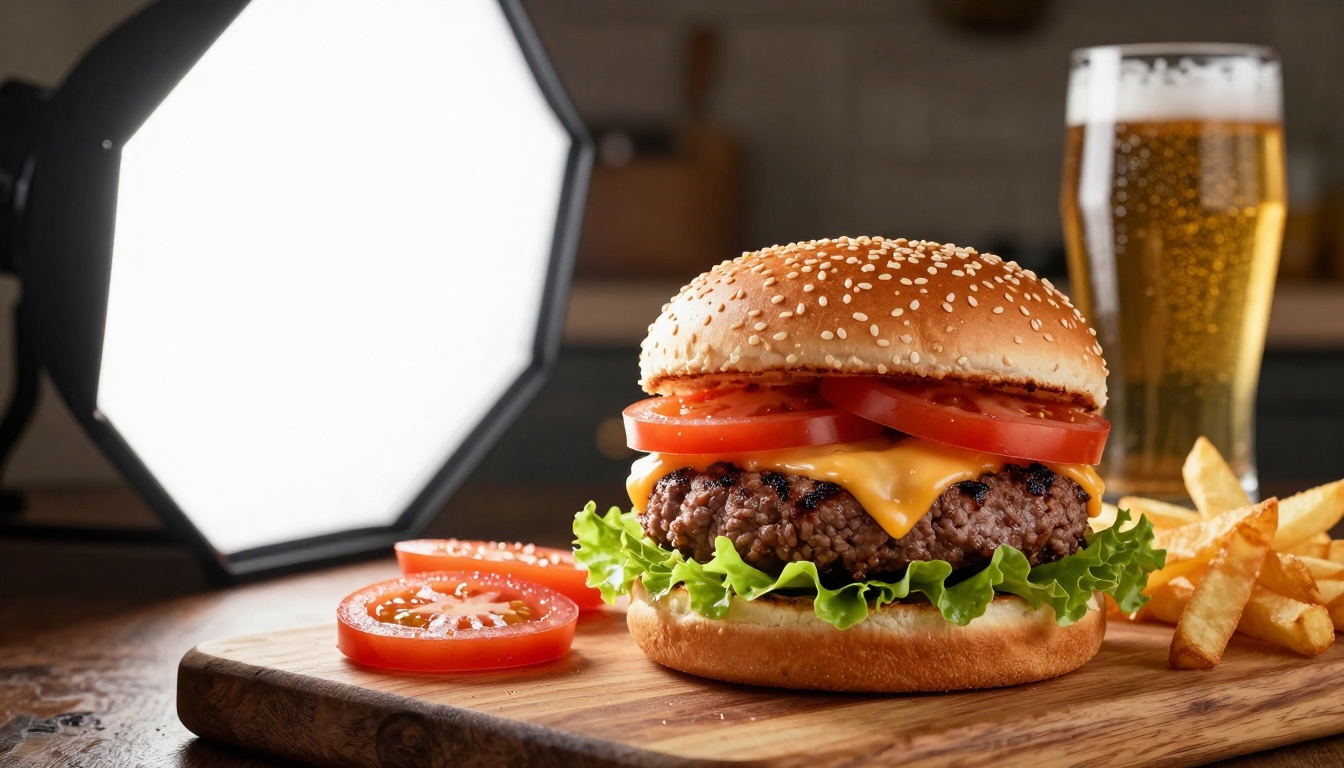 Commercial food photography with perfect lighting Commercial food photography with perfect lighting