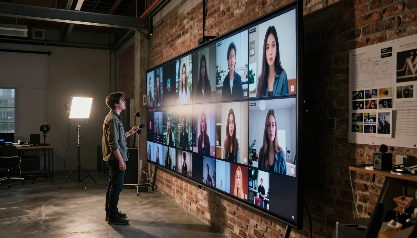 Creative director review session