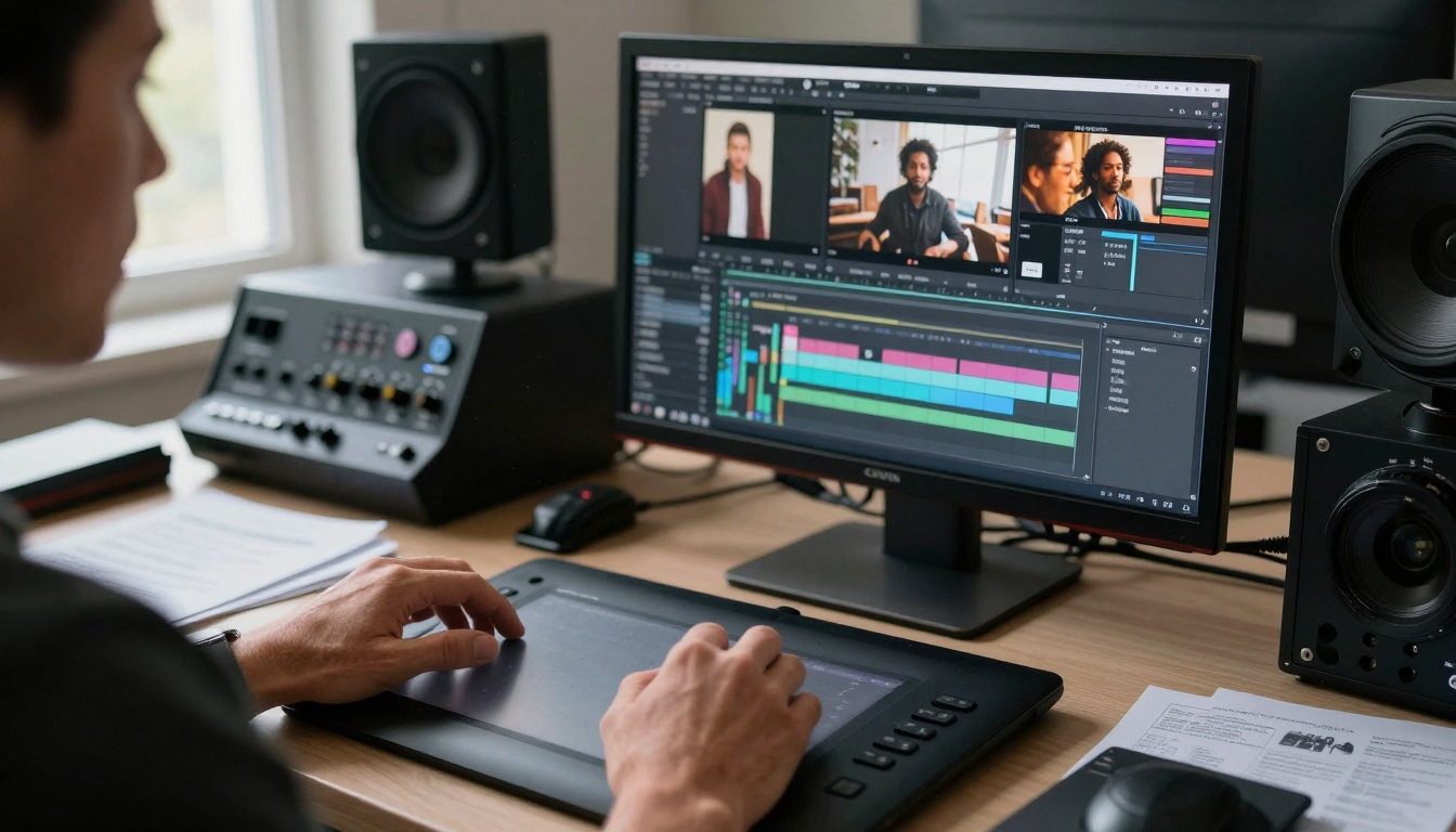 Professional editing workflow