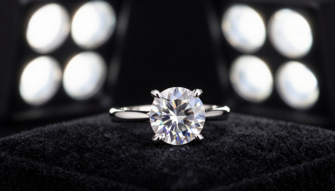 Professional jewelry photography with specialized lighting