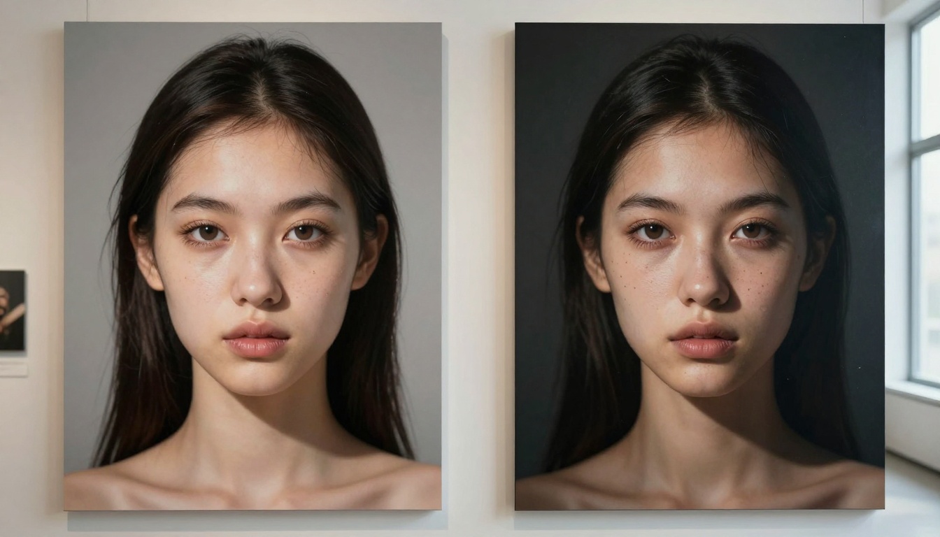 Portrait Generation Stylistic Differences Portrait Generation Stylistic Differences