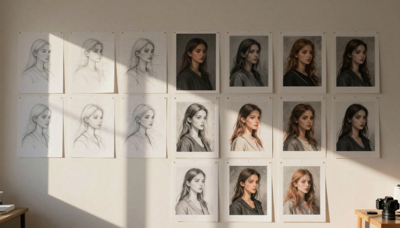 Artistic Evolution Stages