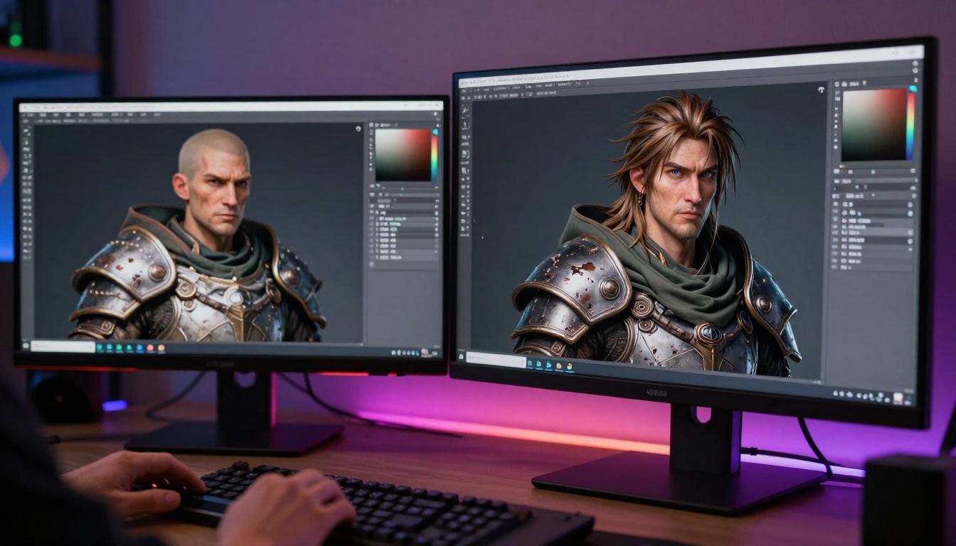 Character Design Comparison