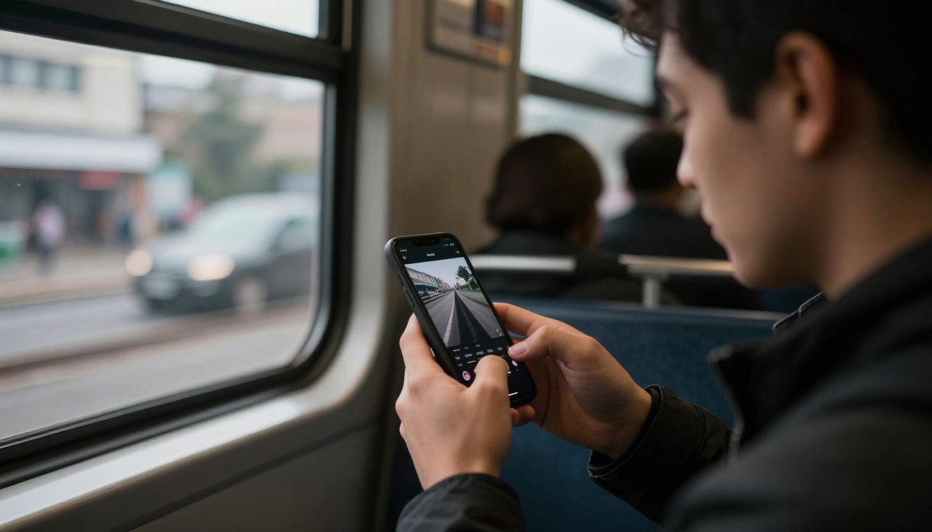 Mobile creator using smartphone AI video app