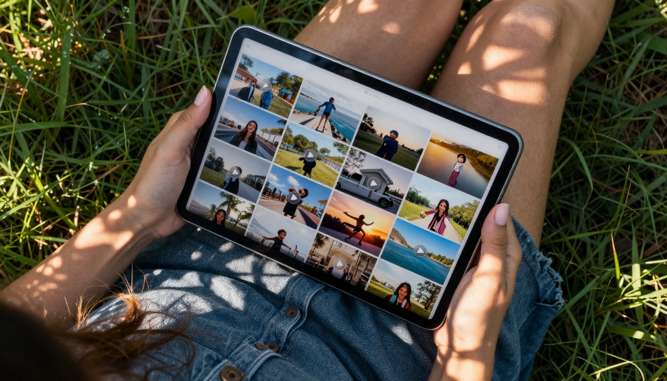 Social Media Grid