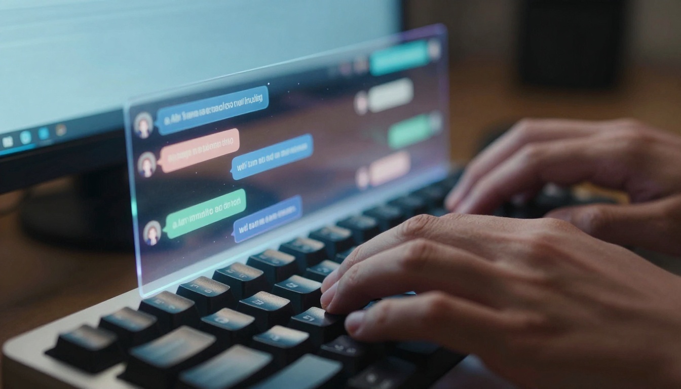 AI Chat Interface Interaction