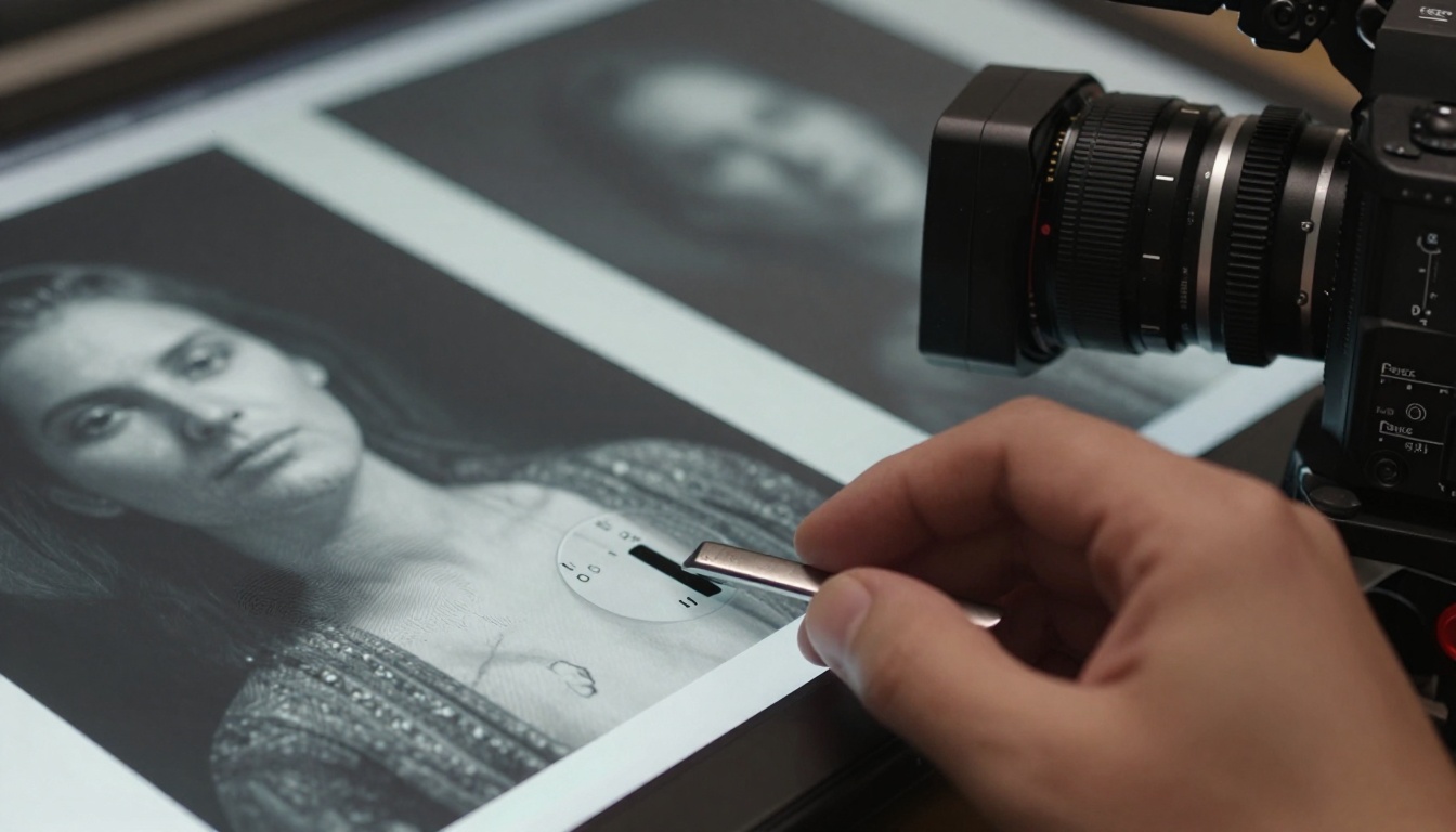 Split diopter parameter control shot