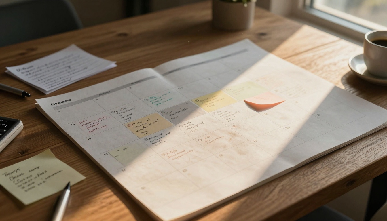 Content Calendar Organization