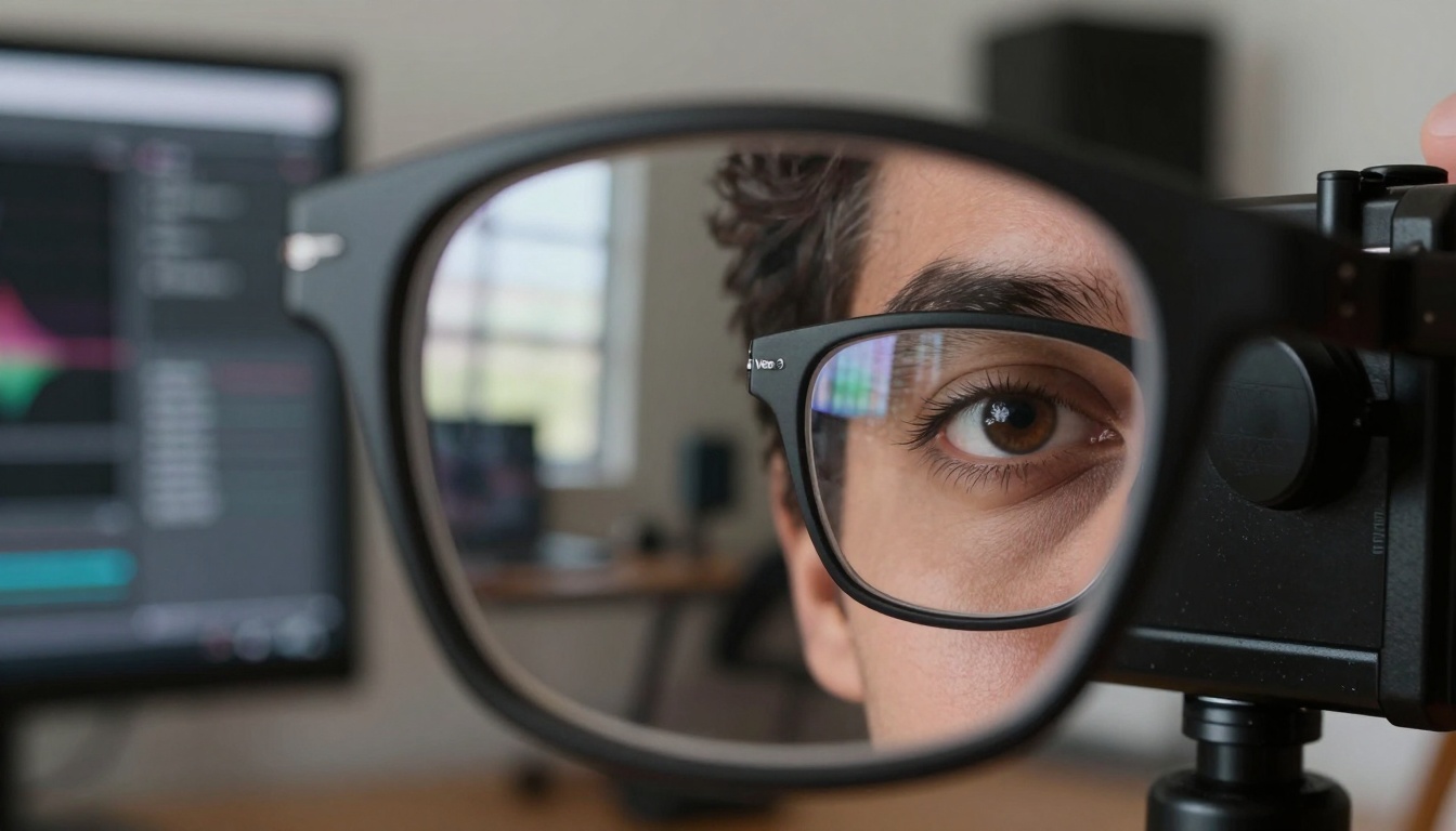 Reflection shot showing creative integration