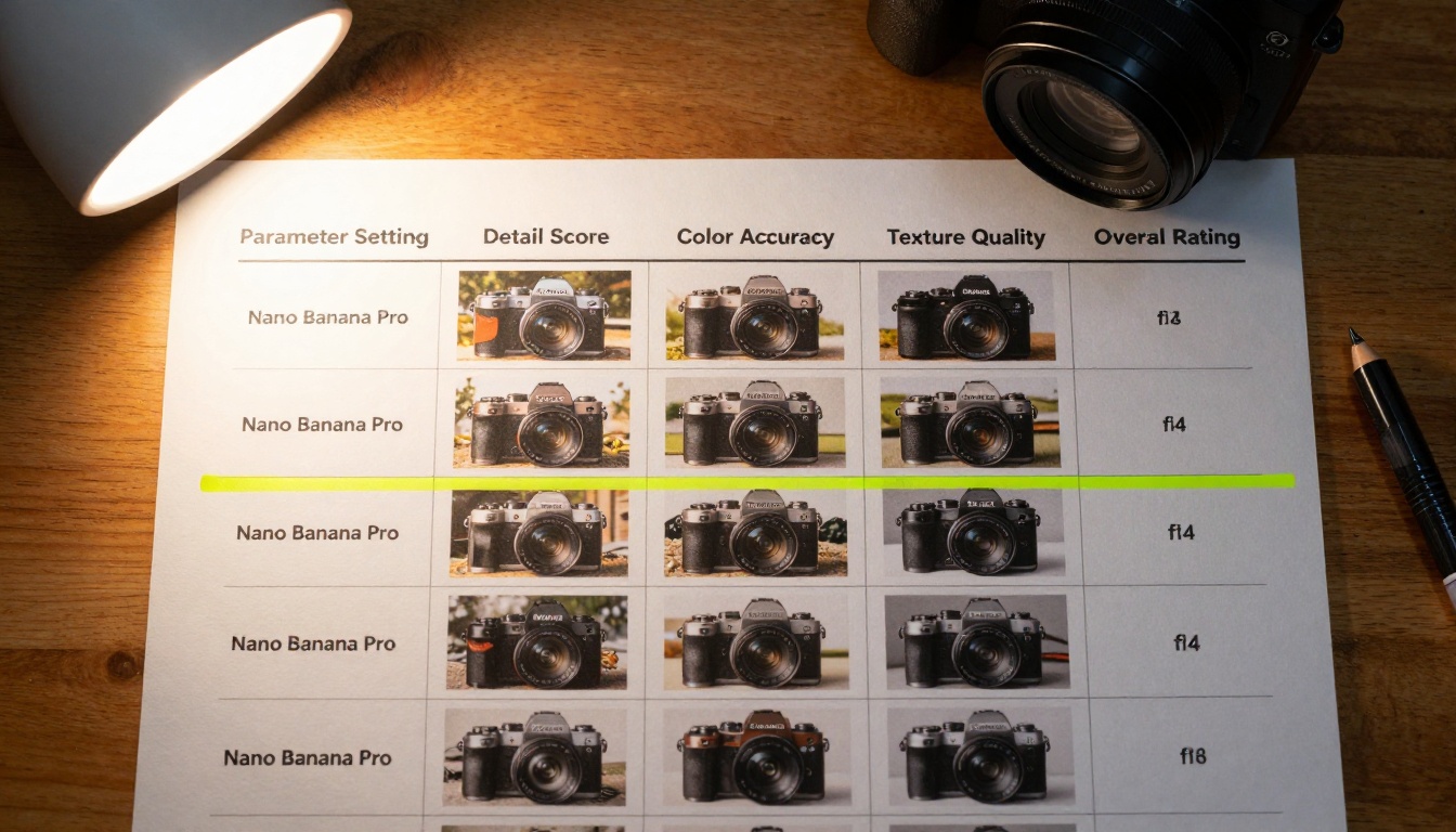 Parameter Comparison Table