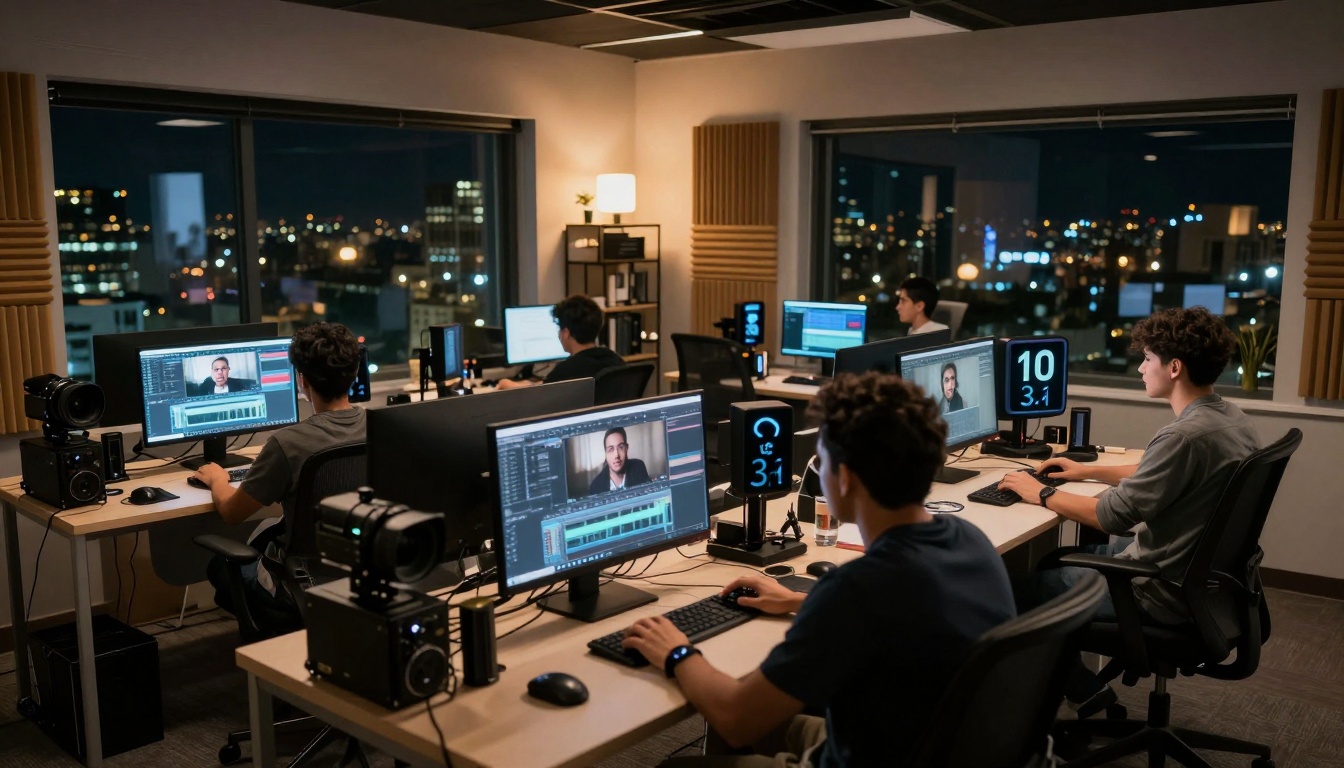 Modern Content Creation Studio