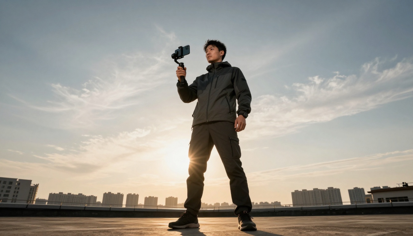 Mobile-first creation on rooftop