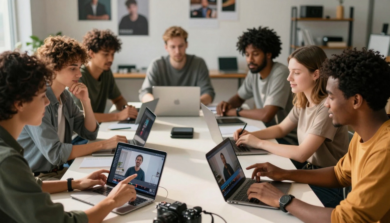 Collaborative review session