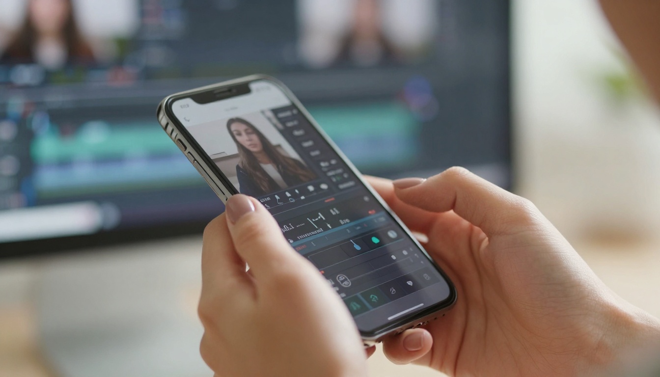 Vertical Video Editing Interface