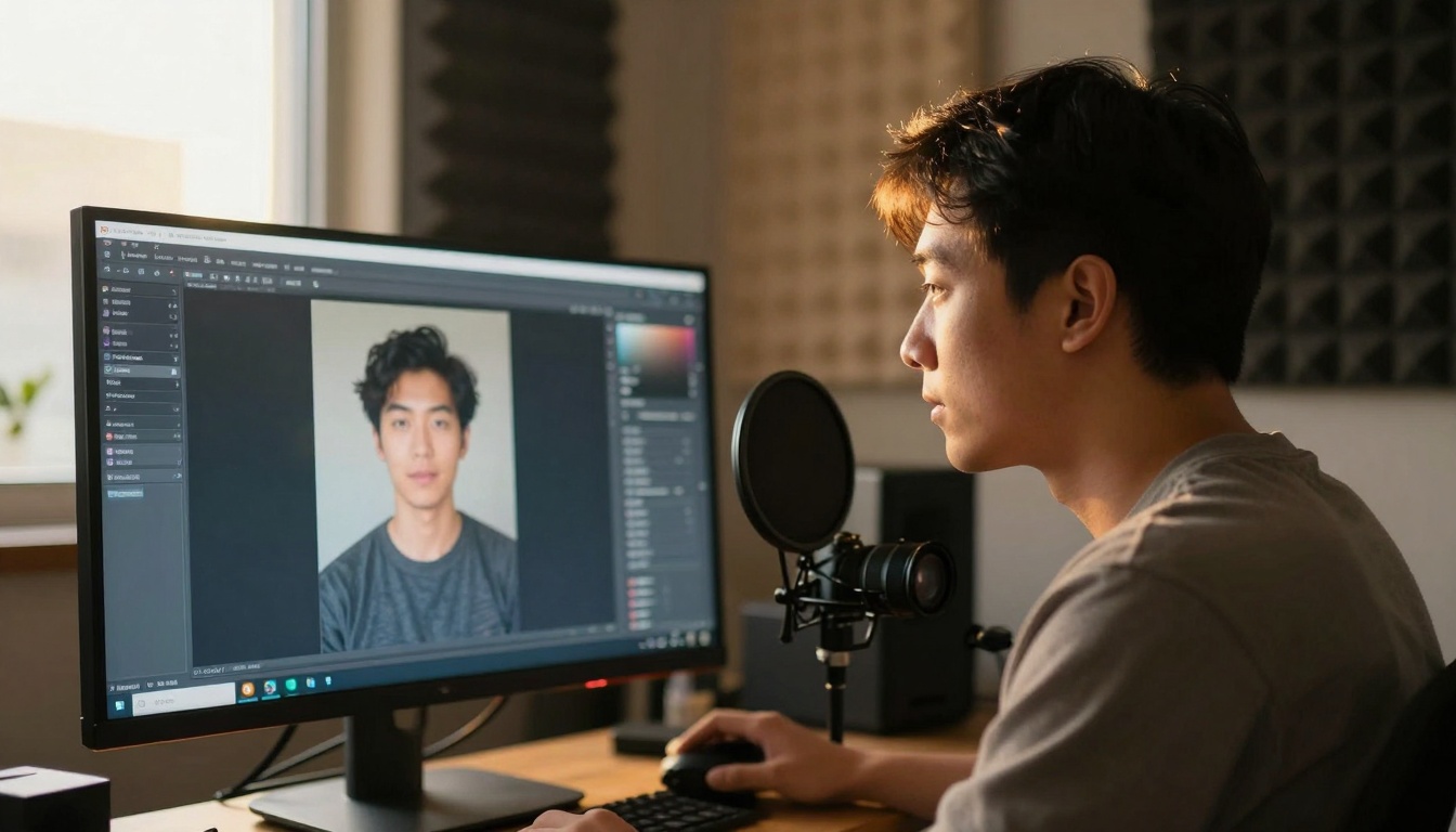 Content Creator in Action Content Creator in Action