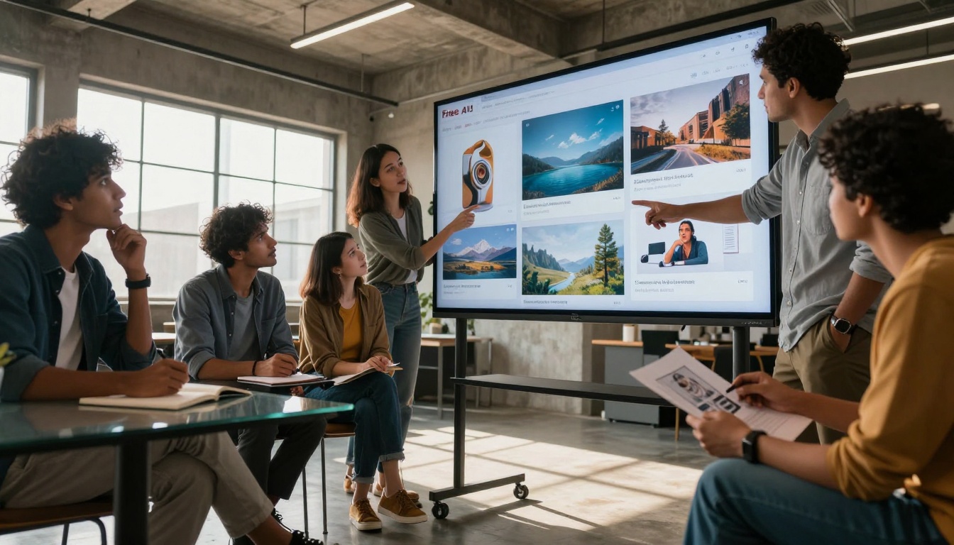 Collaborative AI workspace