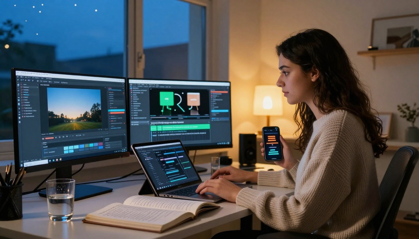 Multi-Tool AI Video Workflow