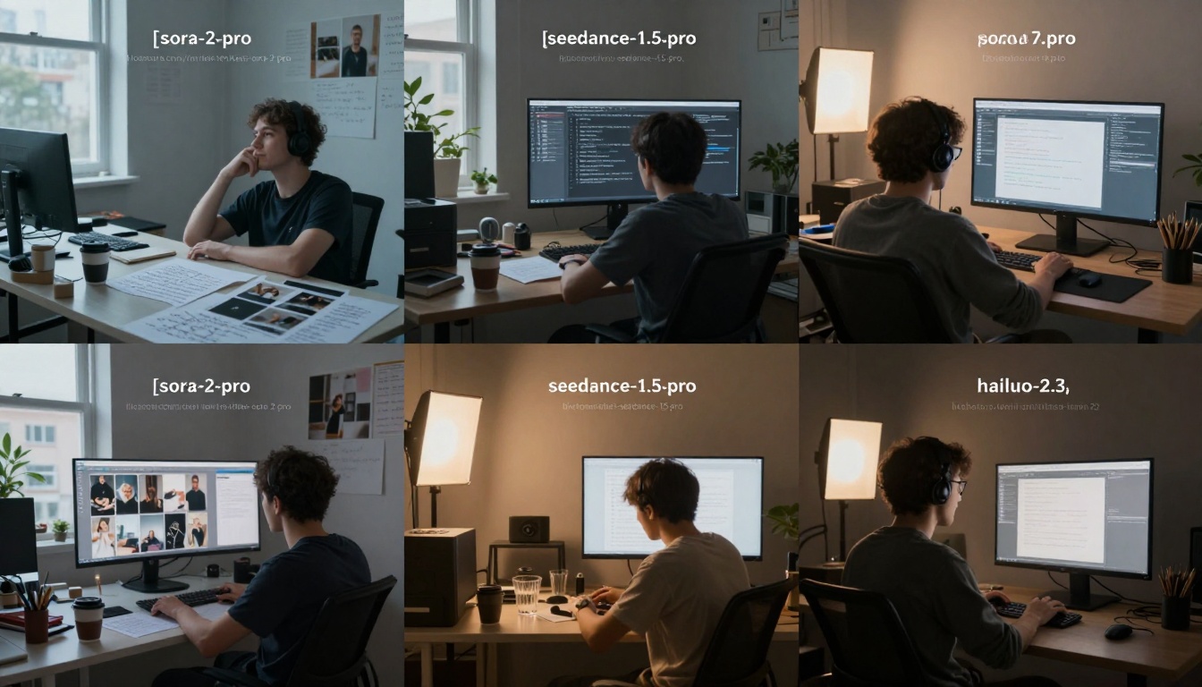 AI Video Iteration Process