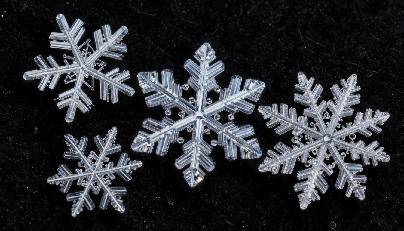 Scientific snowflake macro