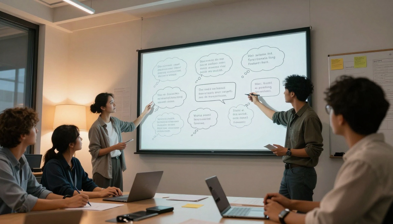 Team Brainstorming Session Team Brainstorming Session