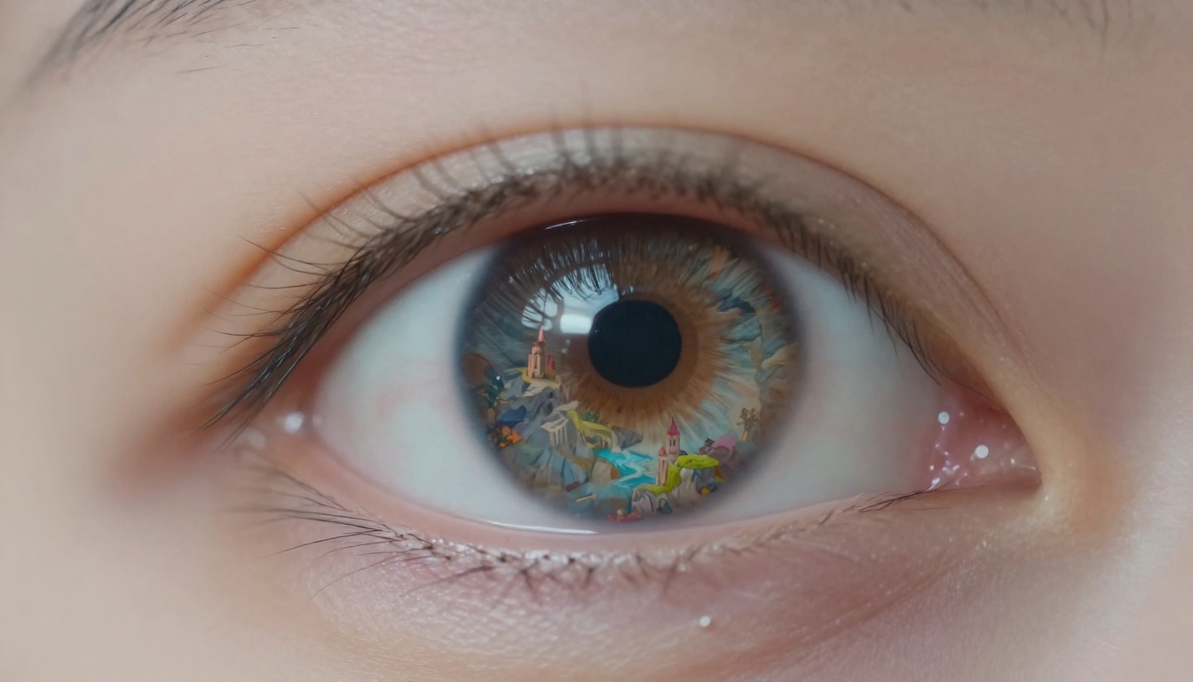 Eye Reflection AI Creation