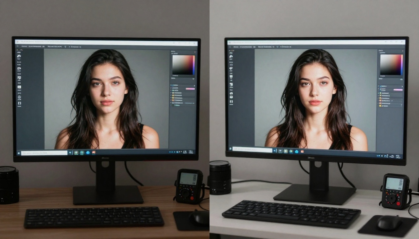 Before After AI Enhancement