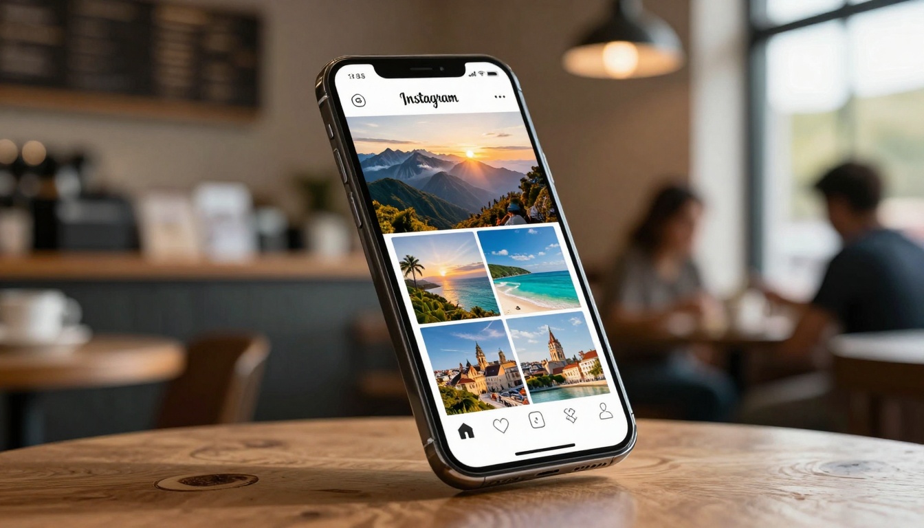 AI Travel Photography Feed