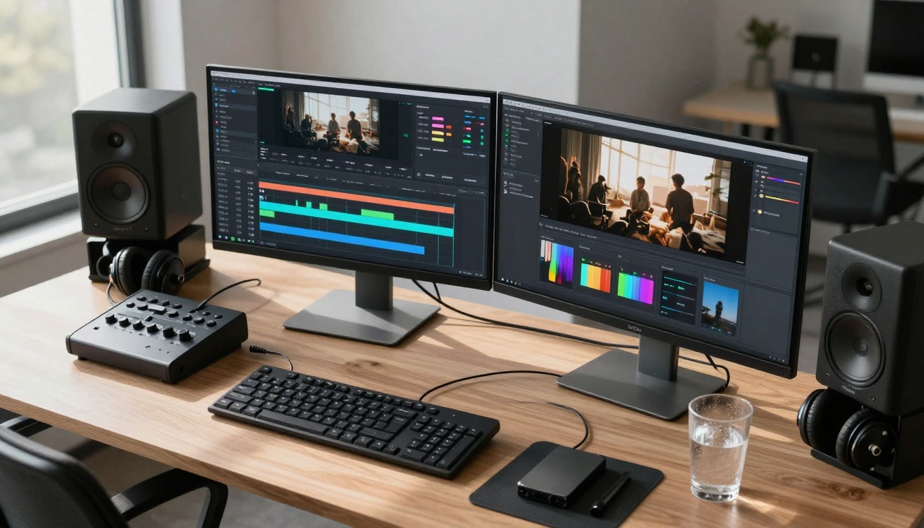 AI Video Editing Workstation