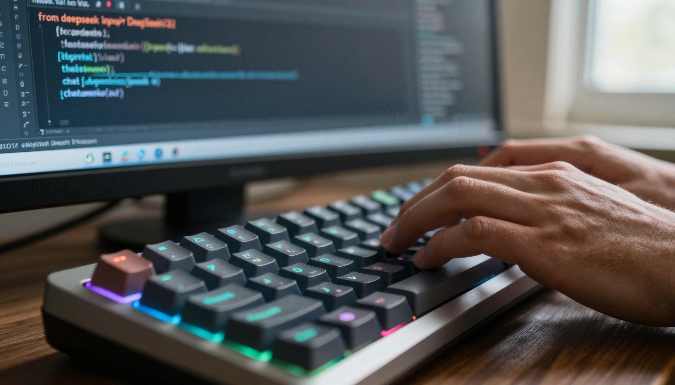 Developer Hands Coding