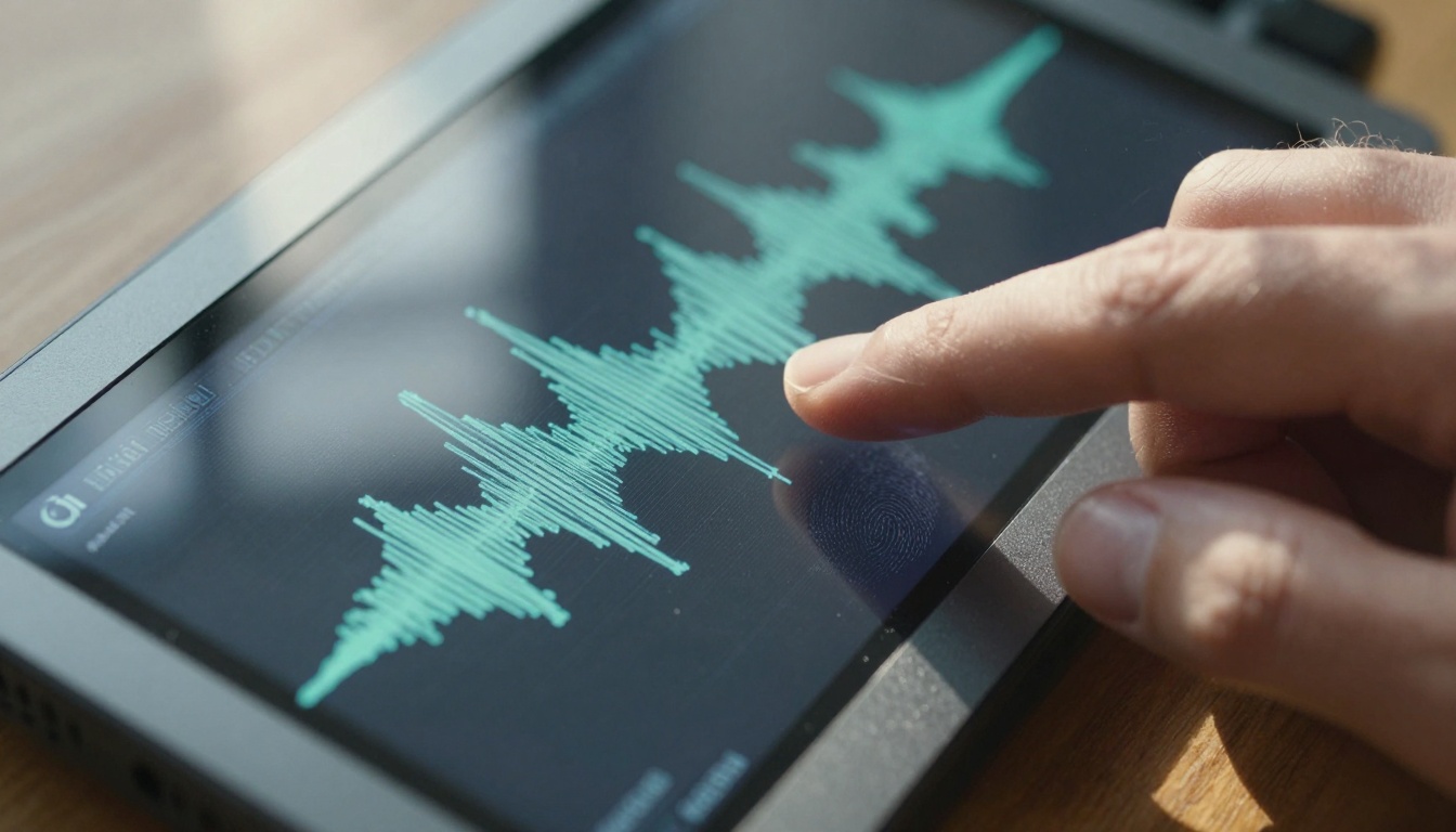 AI Music Interface Detail
