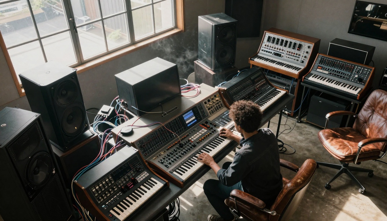 AI Music Production Studio