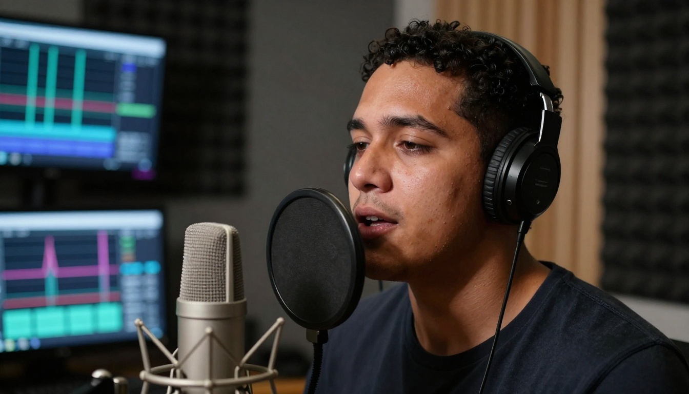 AI Vocal Synthesis Recording