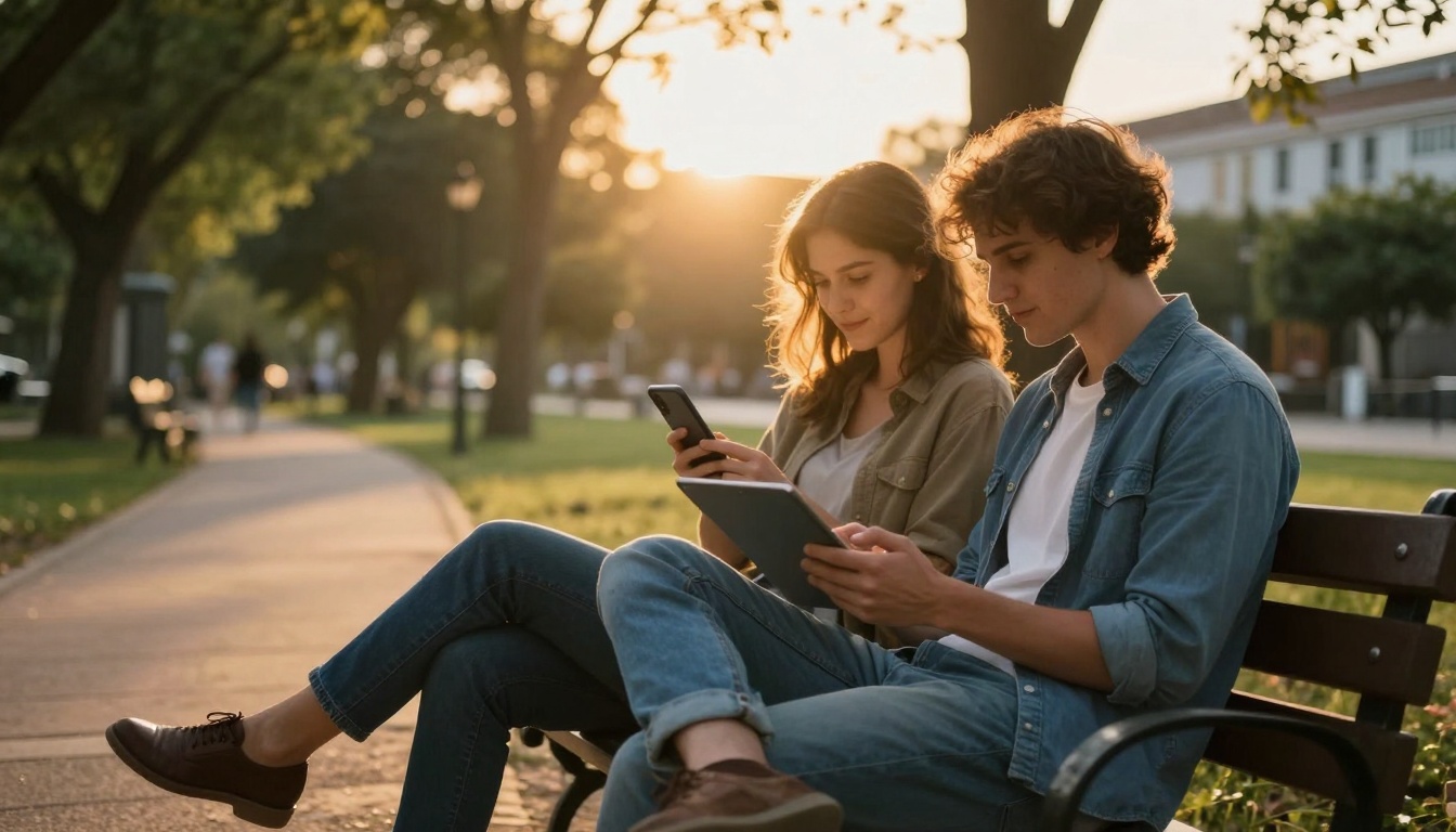 Social AI engagement in natural setting