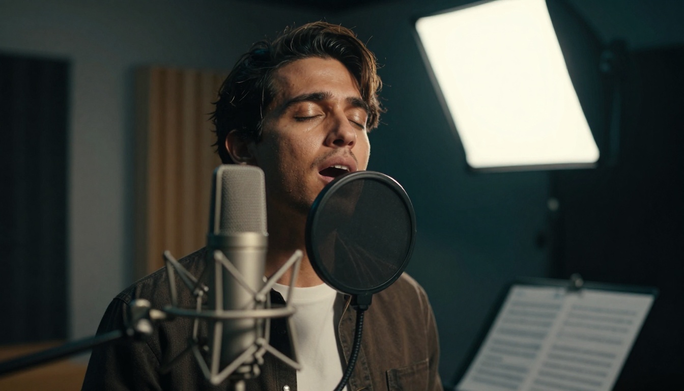 Professional Vocal Recording Session