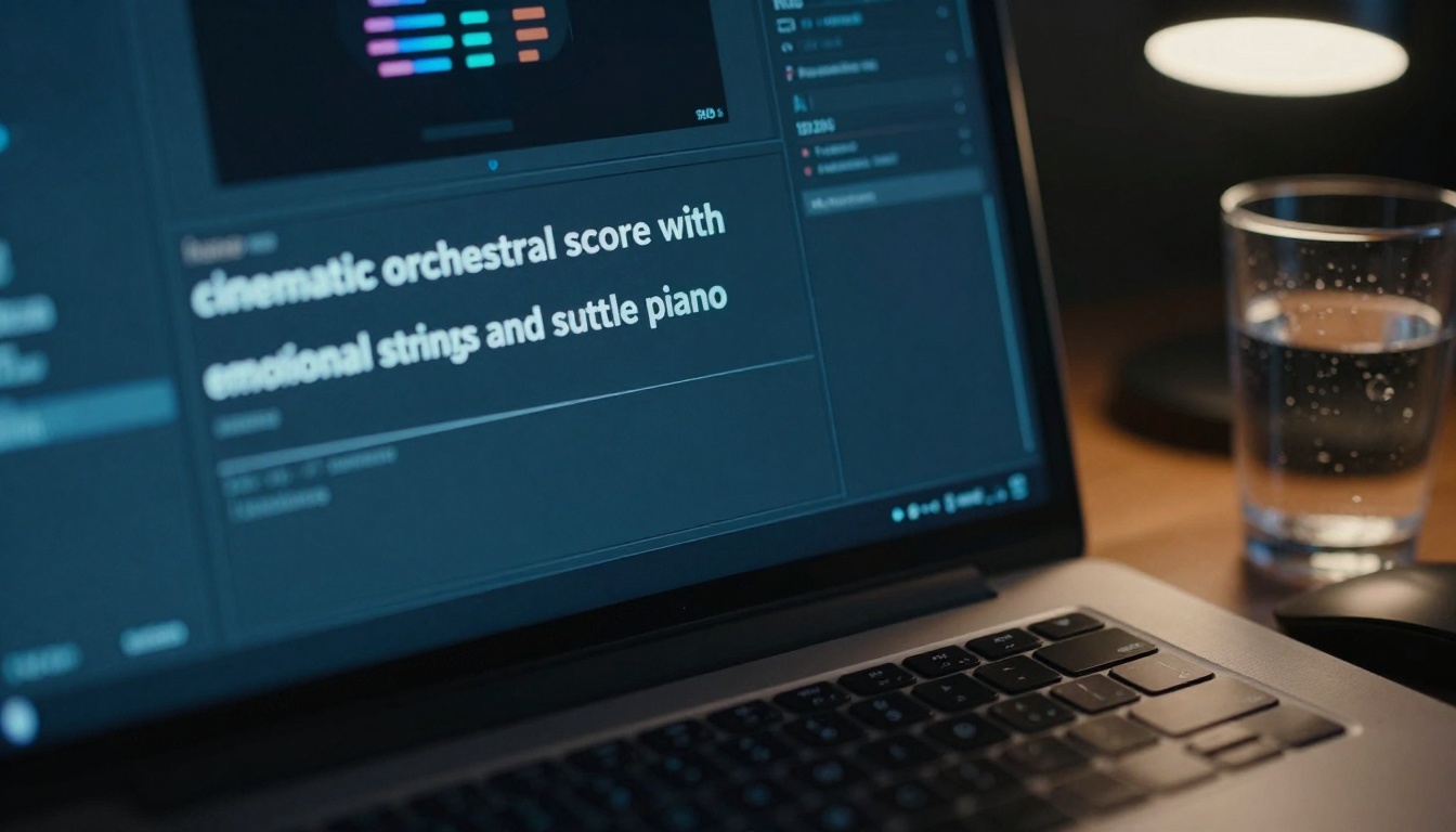 AI Music Generation Interface