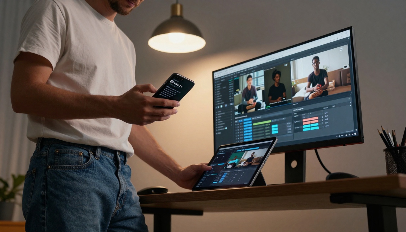 Standing Desk AI Video Workflow