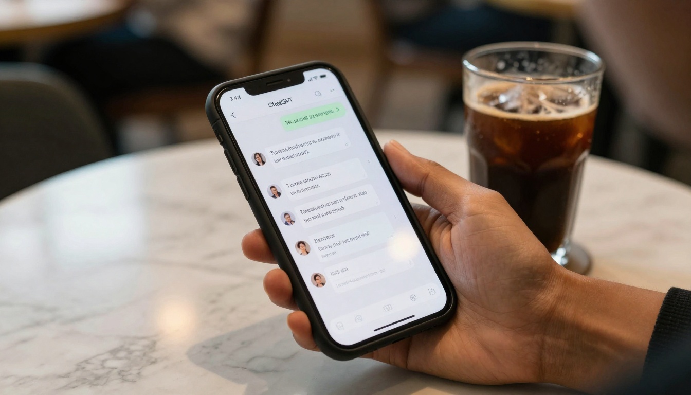 AI assistant on smartphone